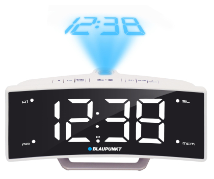 Radio i budzik Blaupunkt CRP7WH biały